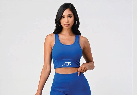 SLEEVELESS SPORT CROP TOP