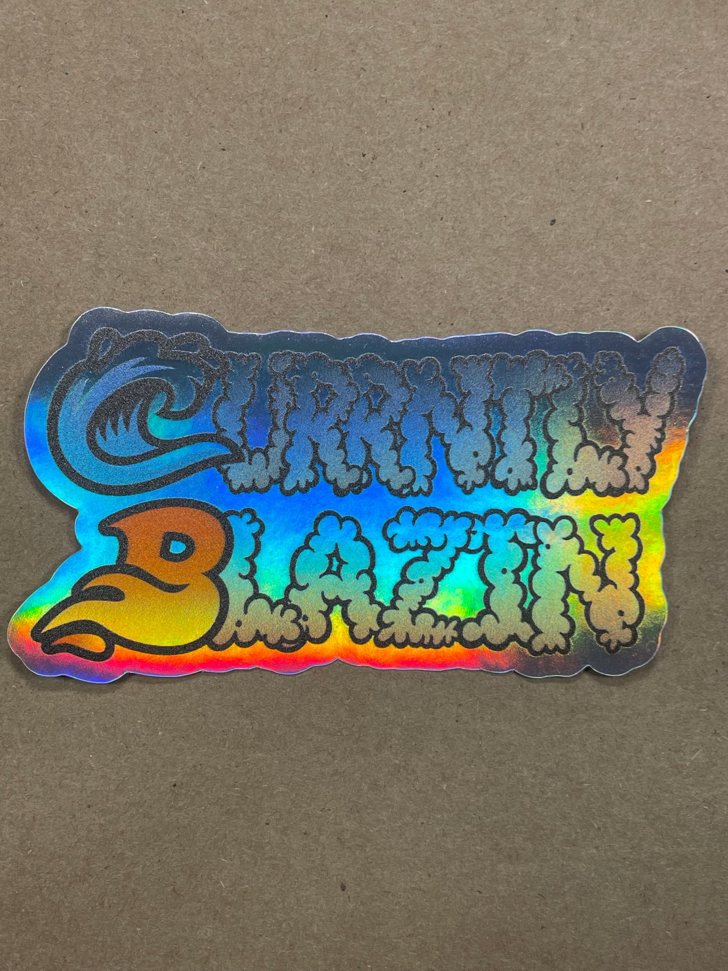 Holographic Logo Sticker