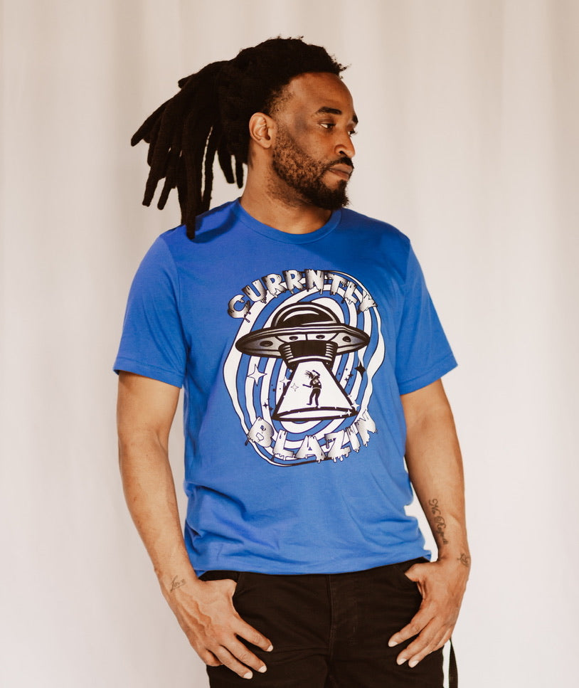 BLUE UFO TEE